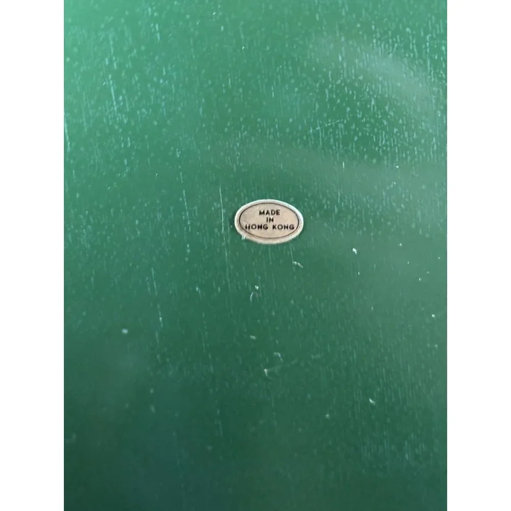 Vintage Automobiles Peugeot‎ Dark Green Tray Hong Kong EUC